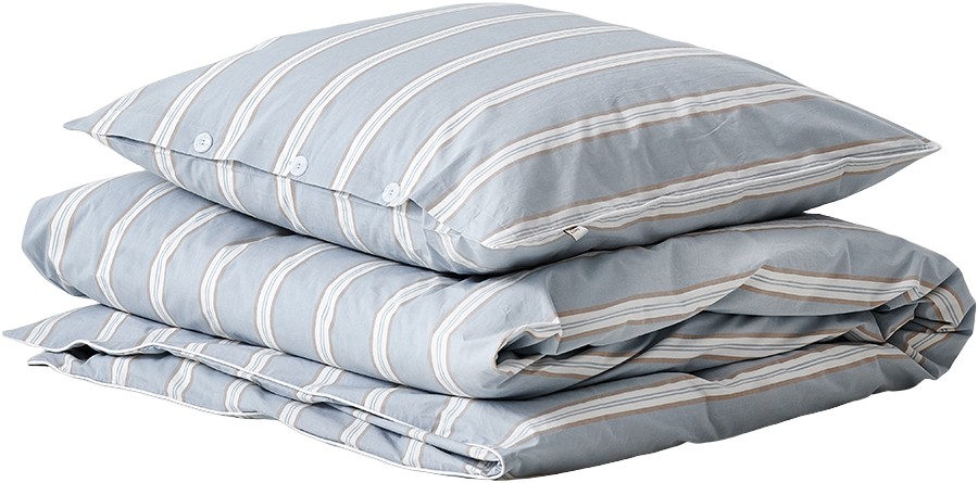 Økologisk Sengesæt Cocoon Stripe Gots